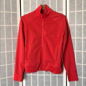 OLD NAVY zip up track jacket Coral red S